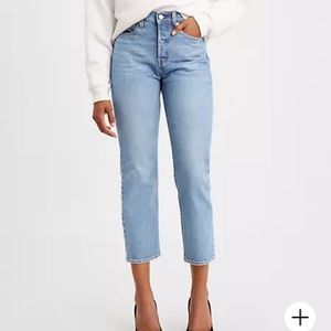 Levi’s wedgie straight Luxor lanes 24x26